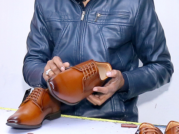 Hand crafted shoes